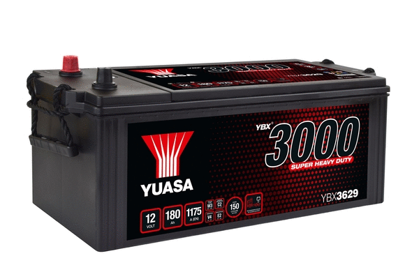 YBX3629 YUASA Стартерная аккумуляторная батарея (фото 1)