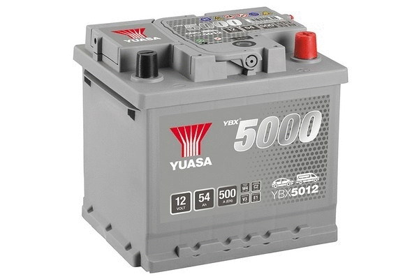 YBX5012 YUASA Стартерная аккумуляторная батарея (фото 1)