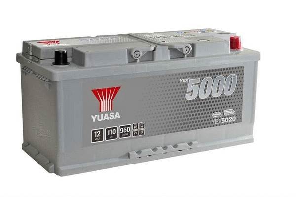 YBX5020 YUASA Стартерная аккумуляторная батарея (фото 1)