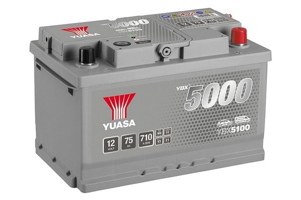 YBX5100 YUASA Стартерная аккумуляторная батарея (фото 1)