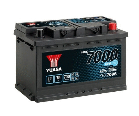 YBX7096 YUASA Стартерная аккумуляторная батарея (фото 1)