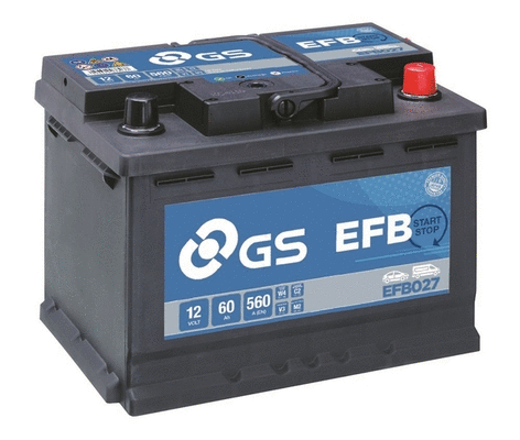 EFB027 GS Стартерная аккумуляторная батарея (фото 1)