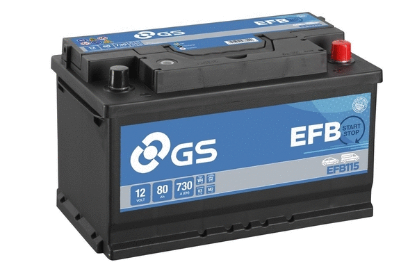 EFB115 GS Стартерная аккумуляторная батарея (фото 1)