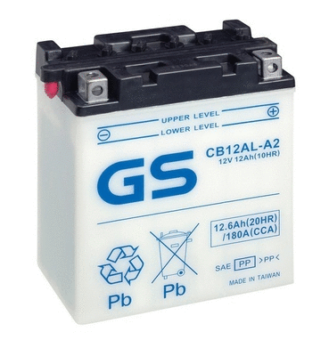 GS-CB12AL-A2 GS Стартерная аккумуляторная батарея (фото 1)