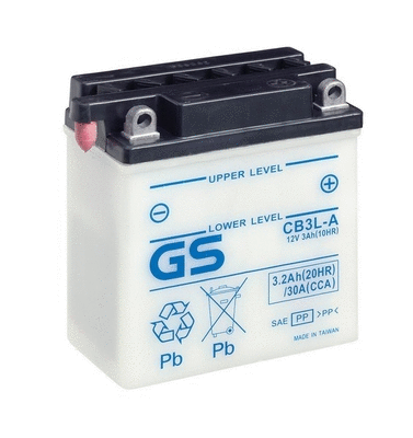 GS-CB3L-A GS Стартерная аккумуляторная батарея (фото 1)