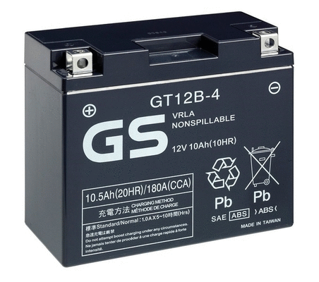 GS-GT12B-4 GS Стартерная аккумуляторная батарея (фото 1)