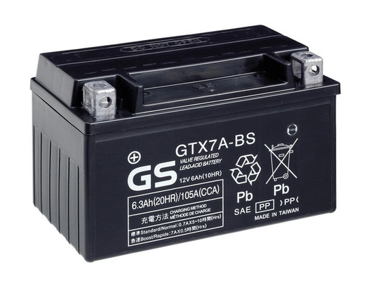 GS-GTX7A-BS GS Стартерная аккумуляторная батарея (фото 1)