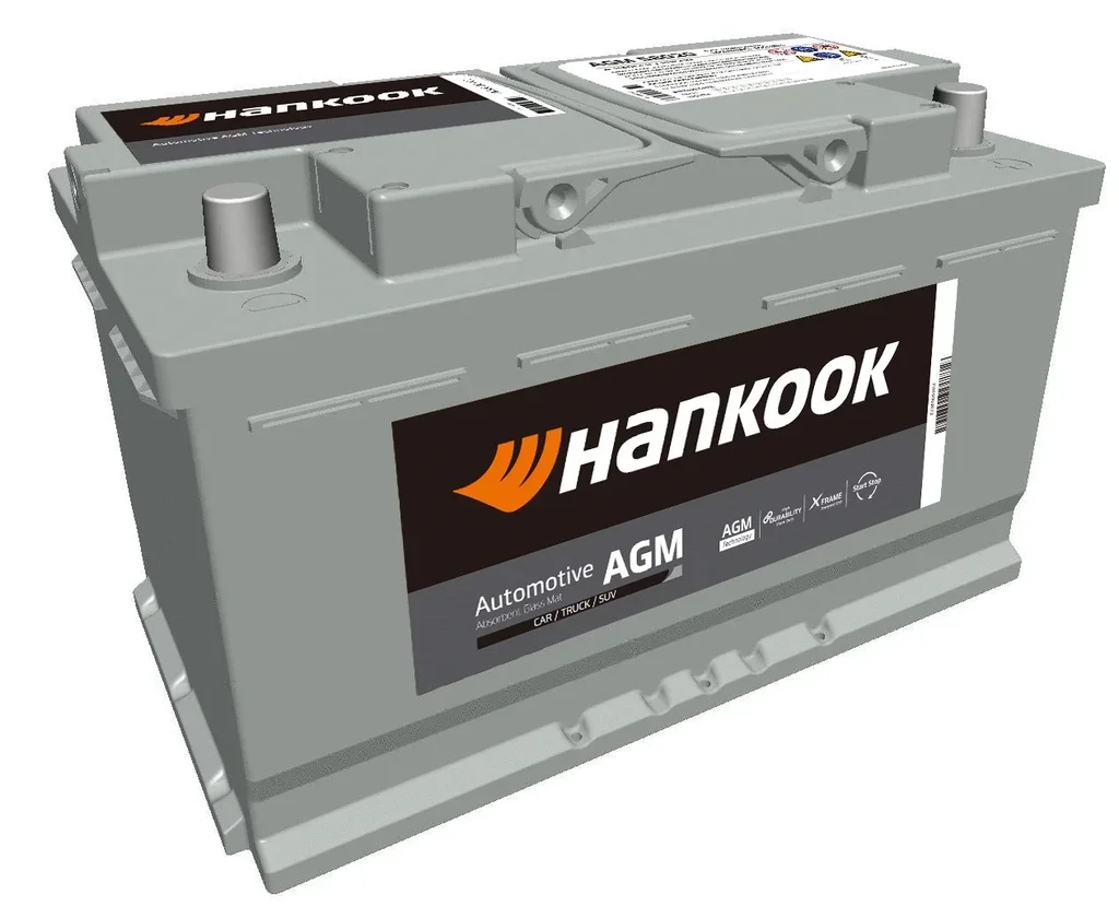 AGM 58020 HANKOOK Стартерная аккумуляторная батарея (фото 1)