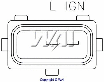 IB251 WAIGLOBAL Регулятор генератора (фото 2)