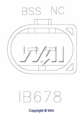 IB678 WAIGLOBAL Регулятор генератора (фото 3)