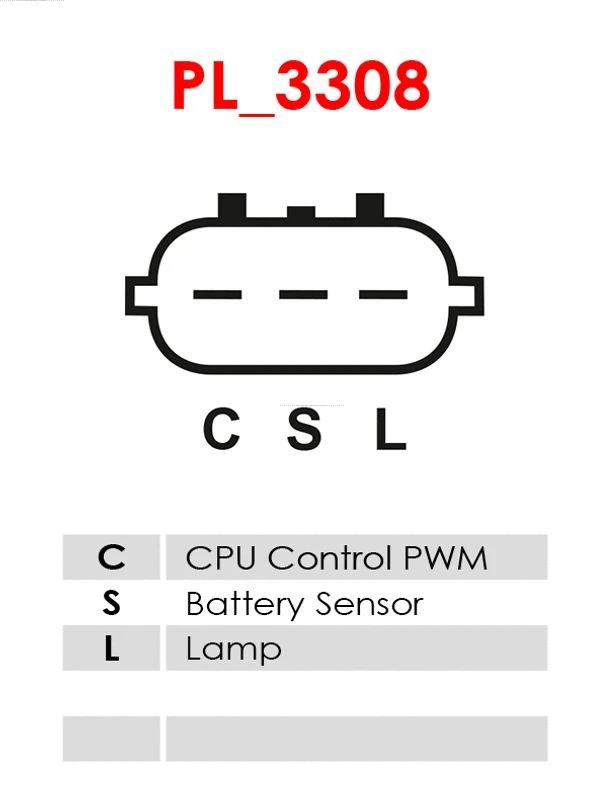 ARE5222(MITSUBISHI) AS-PL Регулятор генератора (фото 4)