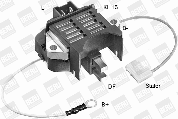 GER016 BERU Регулятор генератора (фото 3)