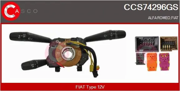 CCS74296GS CASCO Выключатель на рулевой колонке (фото 1)