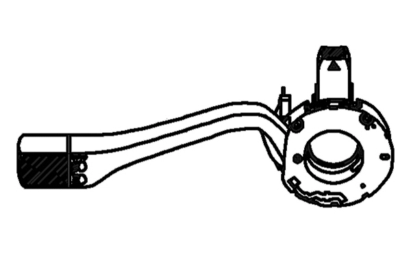 350855 WXQP Выключатель на рулевой колонке (фото 1)