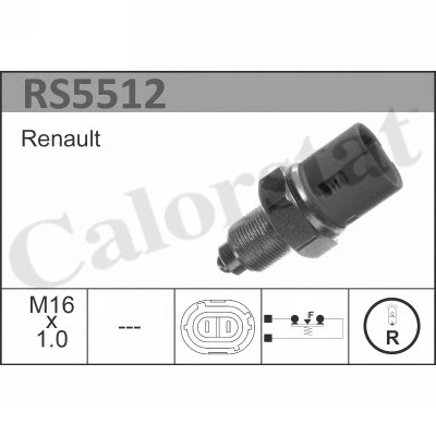 RS5512 VERNET-CALORSTAT Выключатель, фара заднего хода (фото 1)