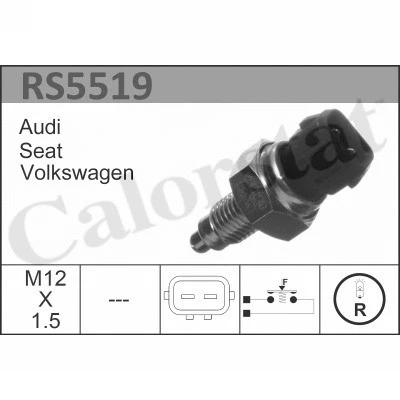 RS5519 VERNET-CALORSTAT Выключатель, фара заднего хода (фото 1)