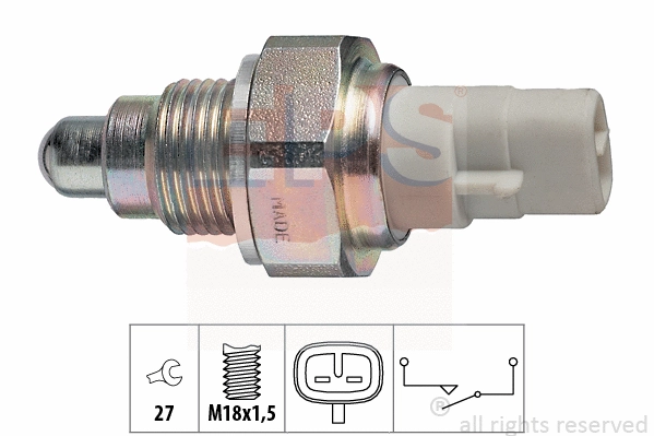 1.860.111 EPS Выключатель, фара заднего хода (фото 1)