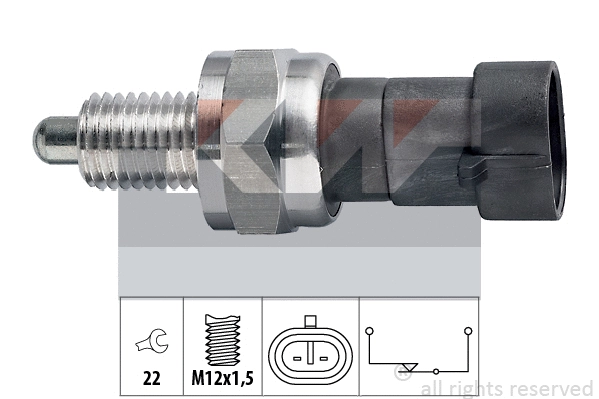 560109 KW Выключатель, фара заднего хода (фото 1)