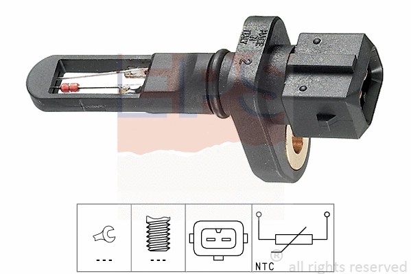 1.994.001 EPS Датчик, температура впускаемого воздуха (фото 1)