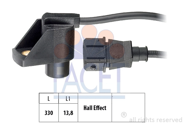 9.0243 FACET Датчик, положение распределительного вала (фото 1)