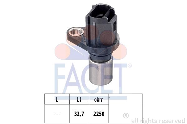 9.0486 FACET Датчик, положение распределительного вала (фото 1)