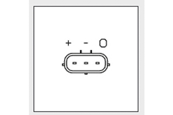 EMS-8502 KAVO PARTS Датчик, давление во впускной трубе (фото 1)