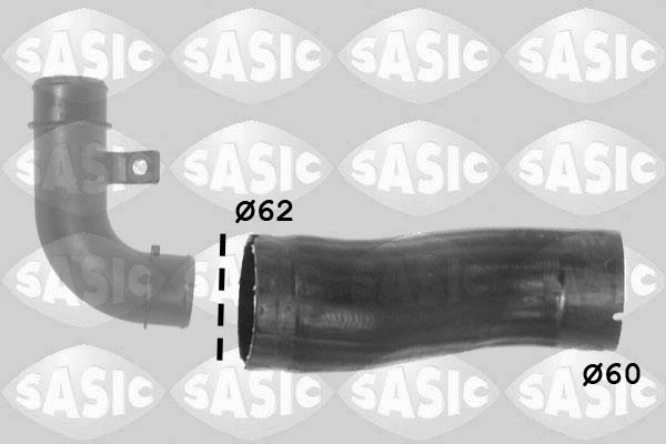 3330027 SASIC Трубка нагнетаемого воздуха (фото 1)