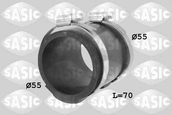 3350011 SASIC Трубка нагнетаемого воздуха (фото 1)