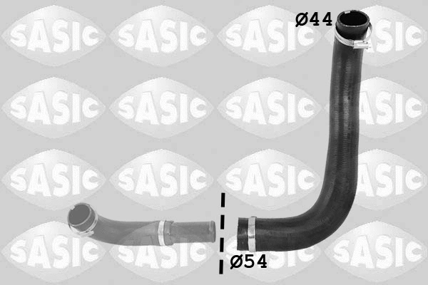 3356087 SASIC Трубка нагнетаемого воздуха (фото 1)