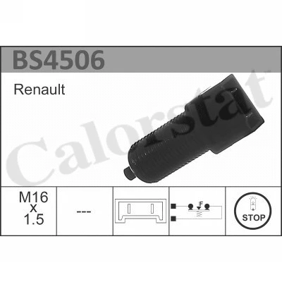 BS4506 VERNET-CALORSTAT Выключатель фонаря сигнала торможения (фото 1)