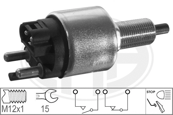330053 ERA Выключатель фонаря сигнала торможения (фото 1)