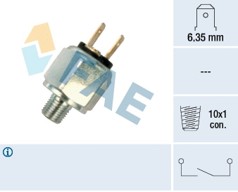 21080 FAE Выключатель фонаря сигнала торможения (фото 1)