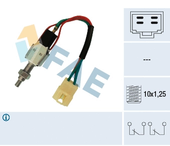24260 FAE Выключатель фонаря сигнала торможения (фото 1)