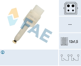 24565 FAE Выключатель фонаря сигнала торможения (фото 1)