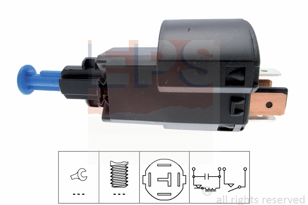 1.810.181 EPS Выключатель фонаря сигнала торможения (фото 1)