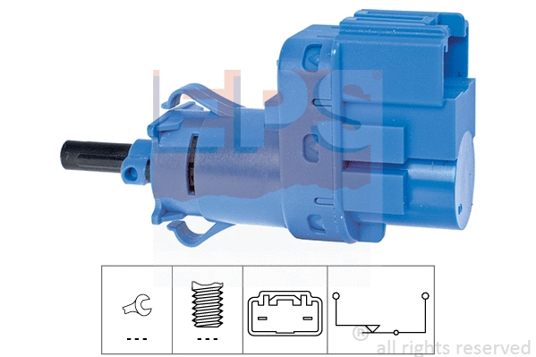 1.810.244 EPS Выключатель фонаря сигнала торможения (фото 1)