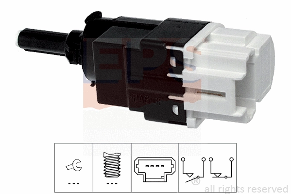 1.810.292 EPS Выключатель фонаря сигнала торможения (фото 1)