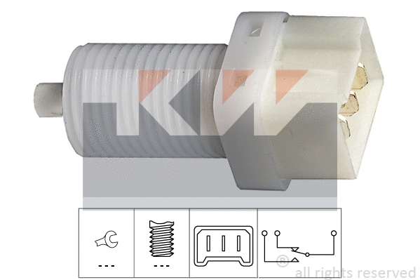 510113 KW Выключатель фонаря сигнала торможения (фото 1)