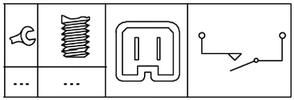 6DD 179 465-121 BEHR/HELLA/PAGID Выключатель, привод тормоза (механизм газораспределения) (фото 2)