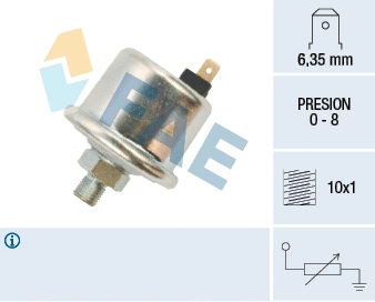 14500 FAE Датчик, давление масла (фото 1)
