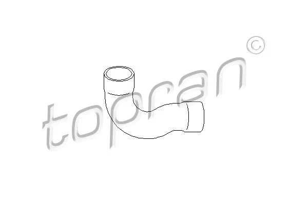 111 538 TOPRAN Трубка нагнетаемого воздуха (фото 1)