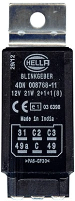 4DN 008 768-117 BEHR/HELLA/PAGID Прерыватель указателей поворота (фото 1)
