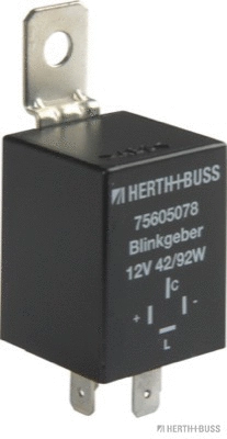 75605078 HERTH+BUSS Прерыватель указателей поворота (фото 2)