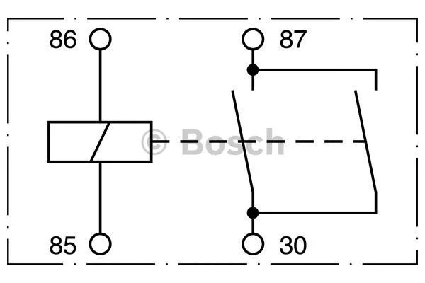 0 332 002 150 BOSCH Реле, рабочий ток (фото 2)