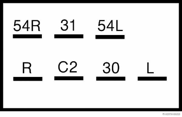 75605130 HERTH+BUSS Прерыватель указателей поворота (фото 1)