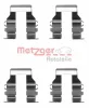 109-1199 METZGER Комплектующие (ремкомплект), колодки тормозные