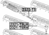 Превью - 2321-T5LH FEBEST Наконечник поперечной рулевой тяги (фото 2)