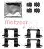 109-1841 METZGER Комплектующие (ремкомплект), колодки тормозные