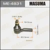 ME-4831 MASUMA Наконечник поперечной рулевой тяги