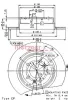 14464 E METZGER Тормозной диск